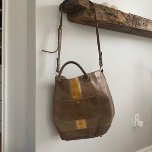 Large leather JCrew Collection handbag. Great travel bag!